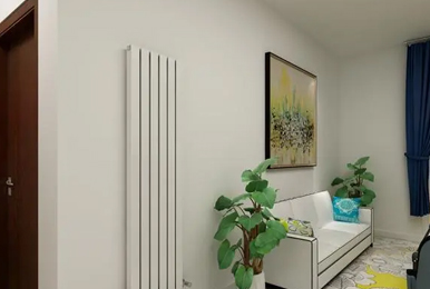 铜铝暖气片效果