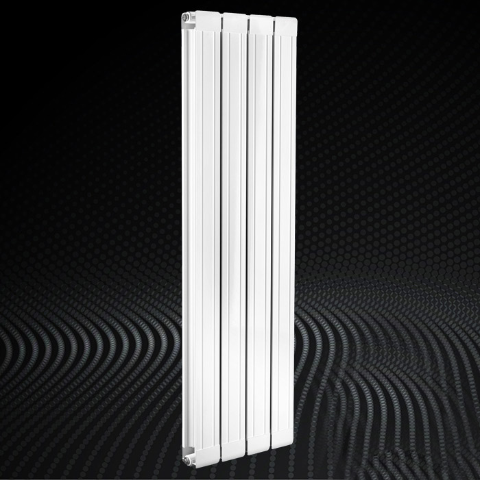 铜铝复合散热器85X75